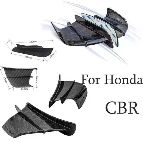 Fit For Honda CB650R CB1000 CB1000R CBR1100 CBR600RR CBR900RR CBR 600RR/1000RR Motorcycle Winglet Aerodynamic Wing Kit Spoiler