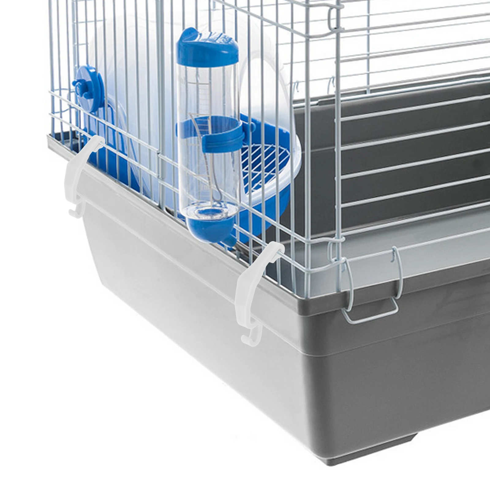 

20Pcs Rabbit Cage Side Fasteners Reliable Hamster Cage Connectors Small Pet Enclosure Clips Easy Use Detachable