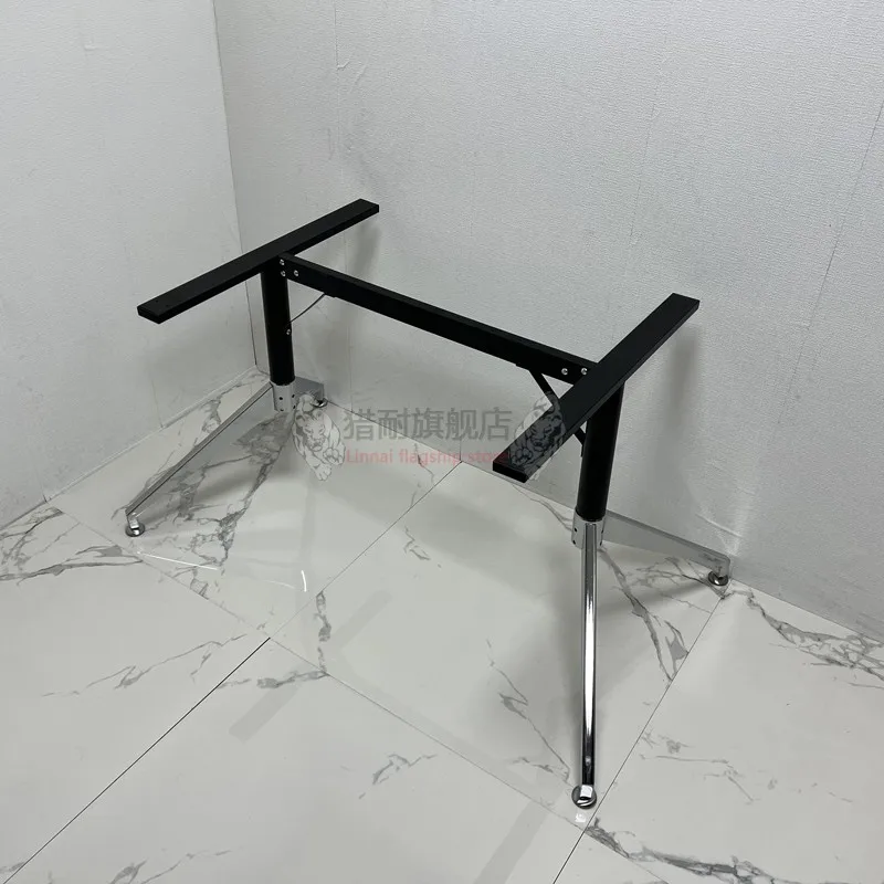 Hunter iron desk leg workbench stand slate conference table shelf Bauhaus table shelf dining table foot