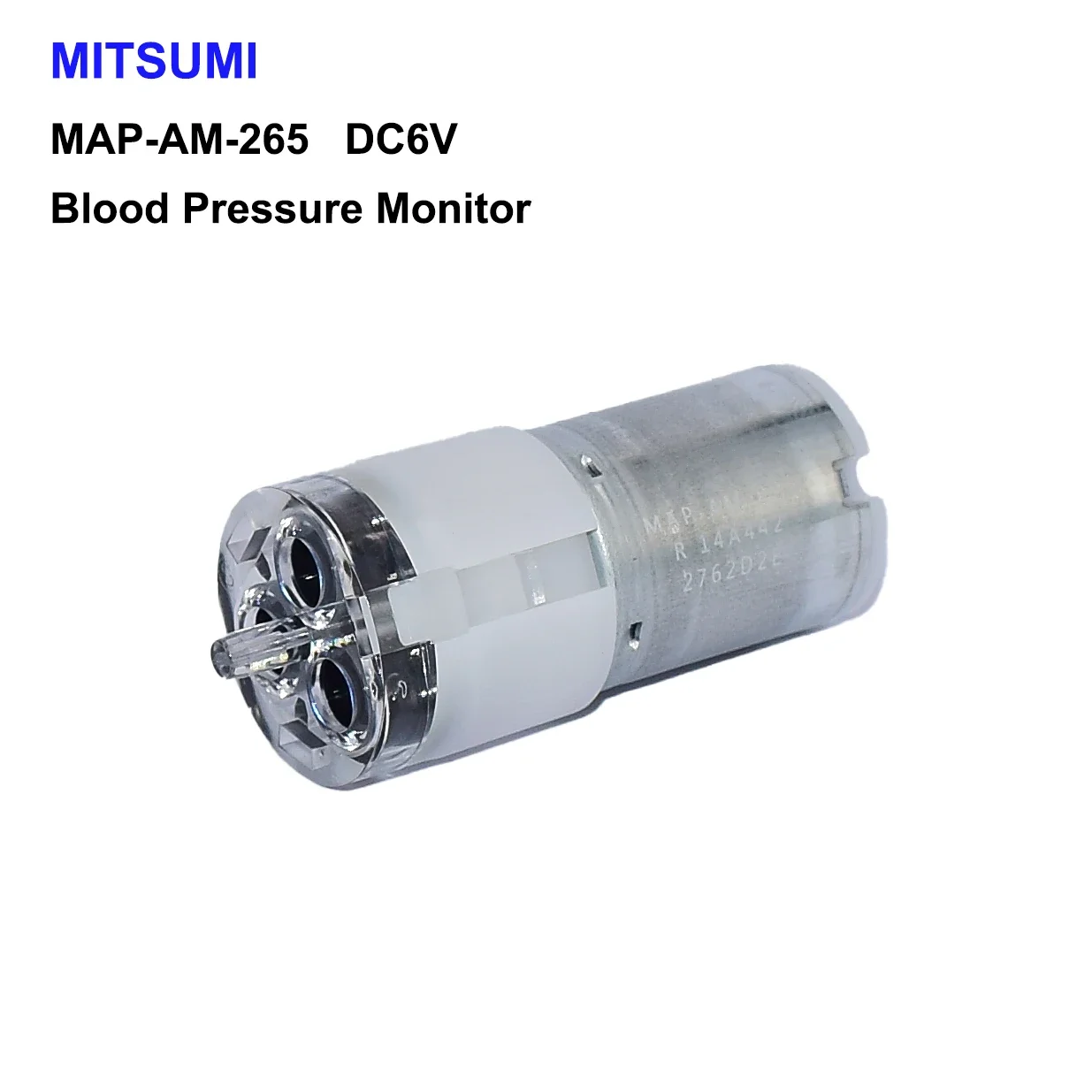 

MITSUMI MAP-AM-265 DC 5V 6V Micro 370 Transparent Air Pump Blood Pressure Monitor sphygmomanometer Pump Aquarium Oxygen Pump