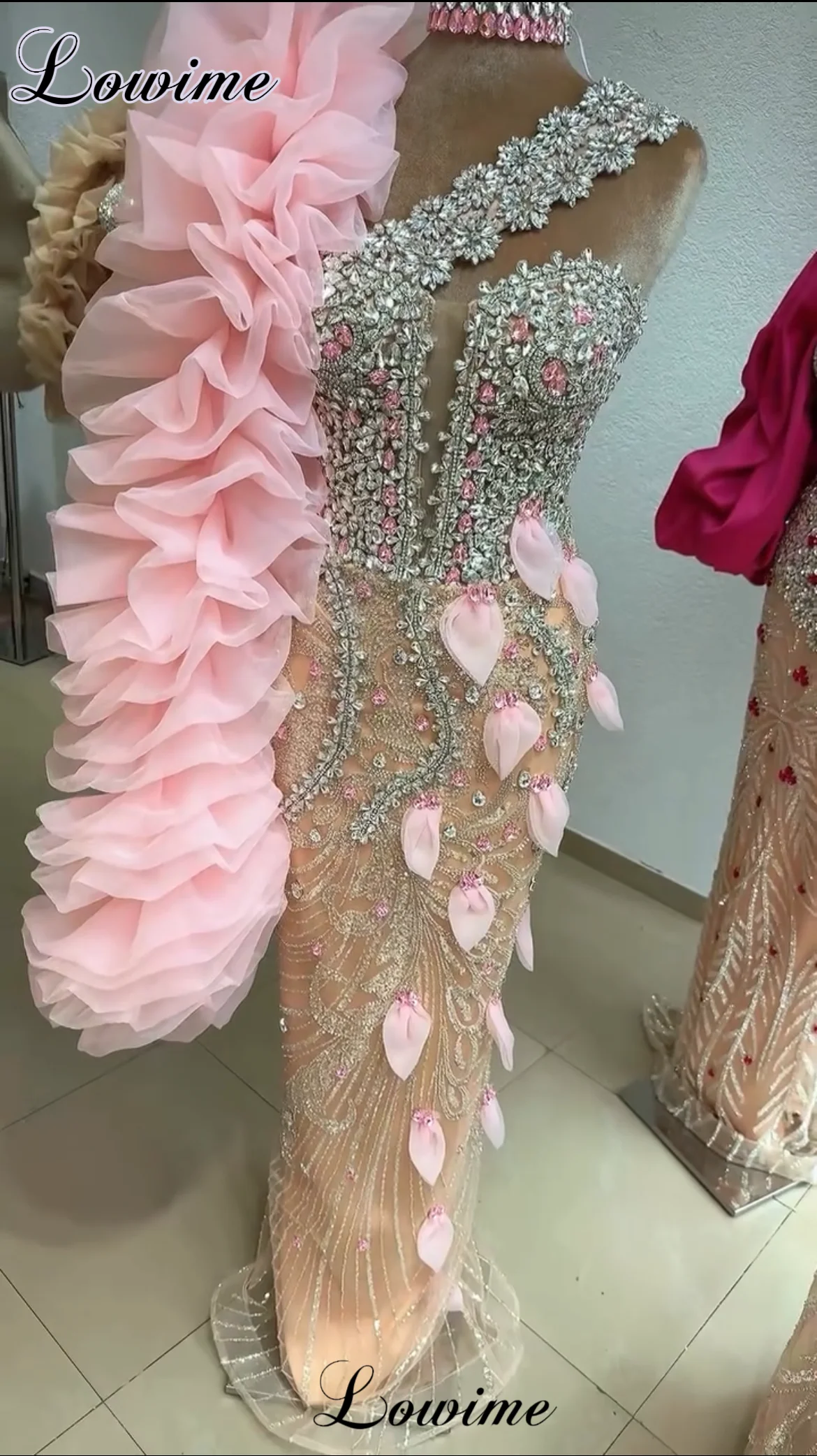 Bling Bling Crystals Prom Dresses Mermaid Sweetheart Evening Party Dresses Elegant Coutures Gowns Vestidos De Cóctel Customized