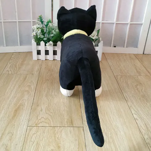 35cm Anime Morgana Plush Doll Game P5 Black Cat Mona Cosplay Toy Stuffed Pillow for Gift