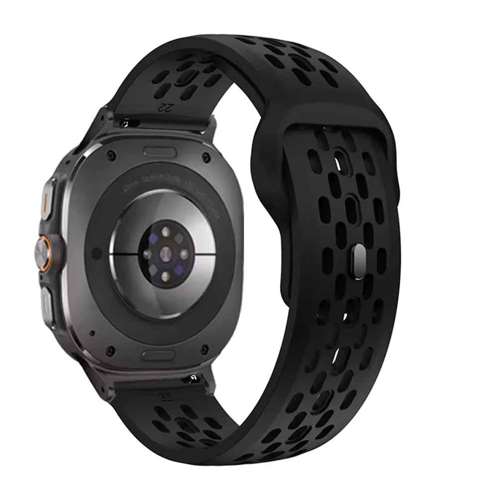 حزام رياضي قابل للتنفس لساعة سامسونج جالاكسي 8 40 مللي متر 44 مللي متر سوار معصم من السيليكون الناعم لساعة جالاكسي 8 الكلاسيكية 46 مللي متر باند كوريا