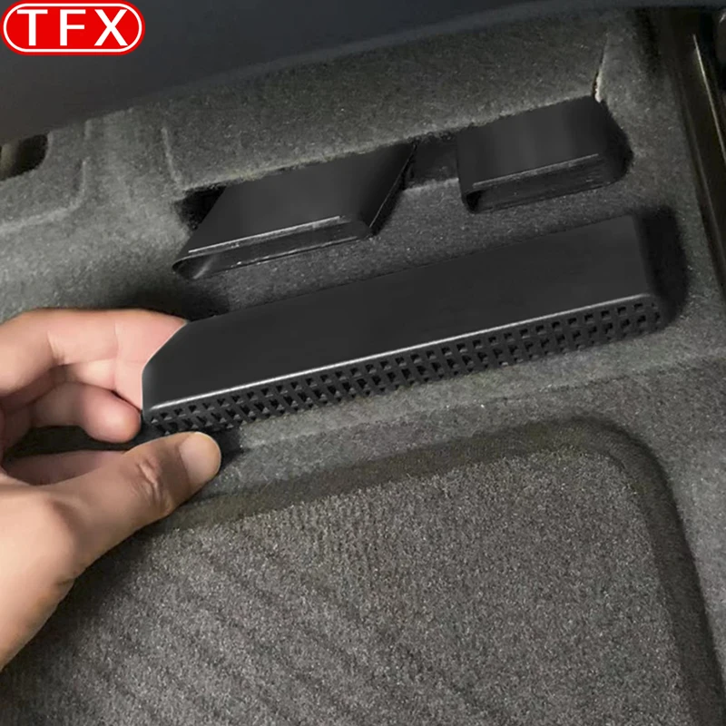 Per Zeekr X 2024 2023 Car Under Seat Air Vent Cover aria condizionata Vent copertura di protezione antipolvere accessori interni Auto