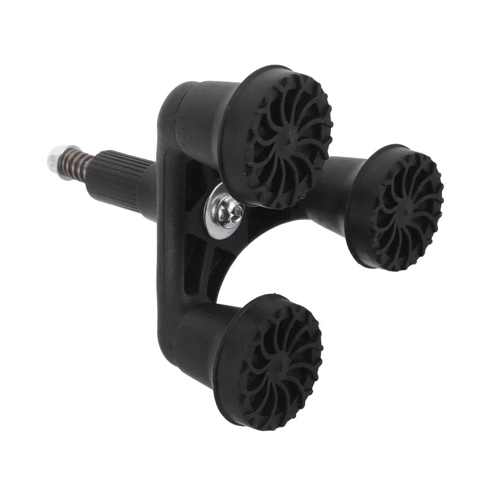 Three Point Walking Cane Tip Shock Absorbing Tripod Foot Replacement Non Slip Stable Mobility Aid Walking Stick Accessory