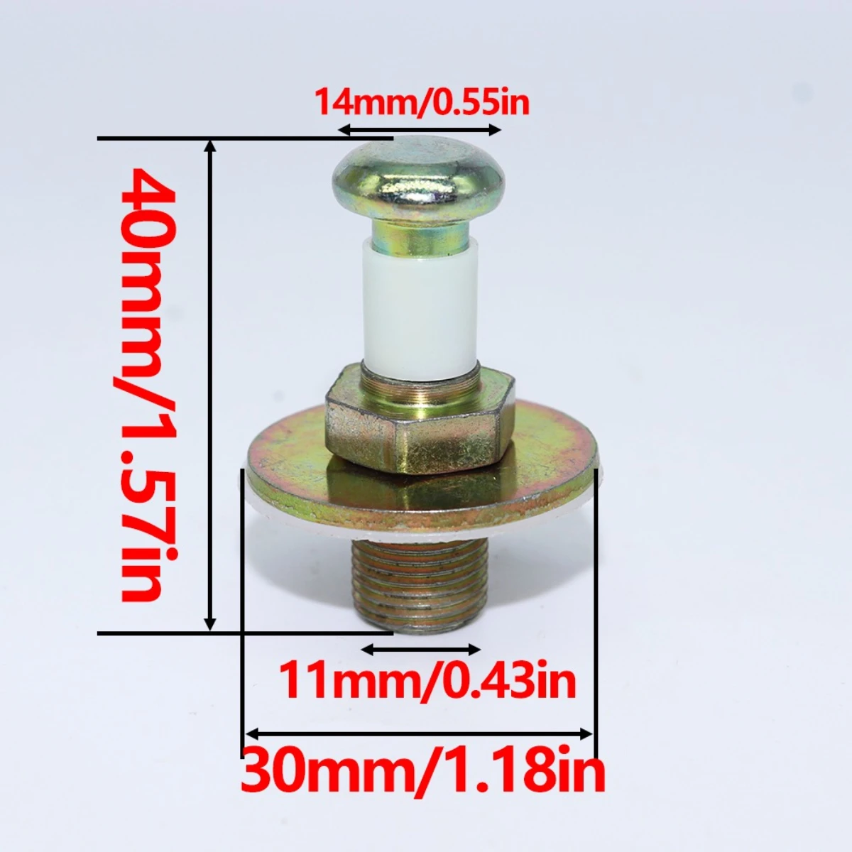 Car Door Lock Striker Screw Washer Bolt Touch Latch Cotter Pins 357837034 Fix For VW Transporter T4 1990 - 2002 2003 Spare Parts view 2