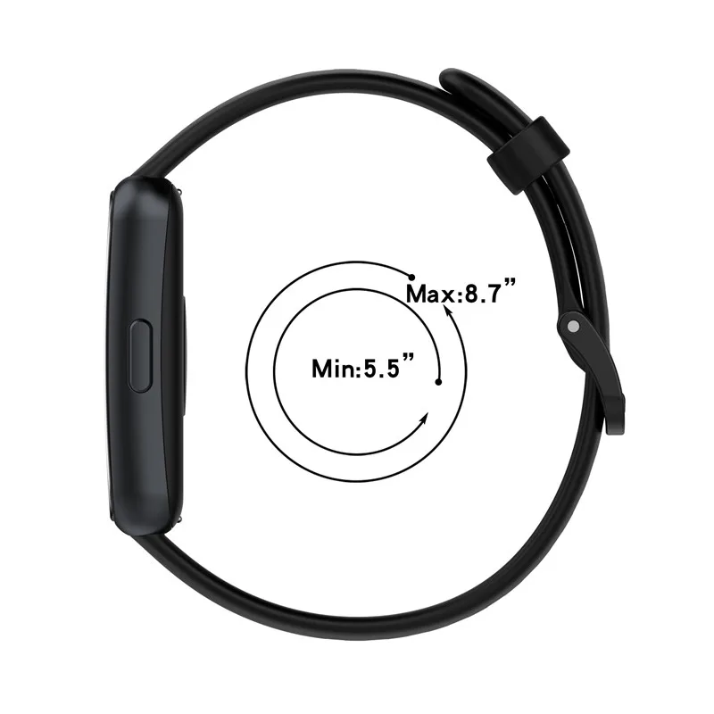 Silicone Watch Strap Compatible Huawei Band 7/Honor Band 6 7 Replacement Smart Bracelet for Huawei Band 6 Pro Belt image 6