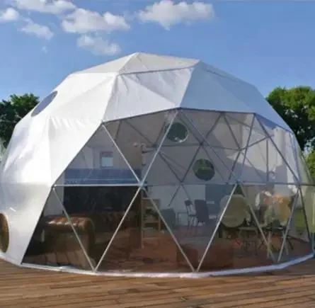 High Quality Outdoor Summer Garden Igloo Glass Dome House Small Geodesic Tent Dome