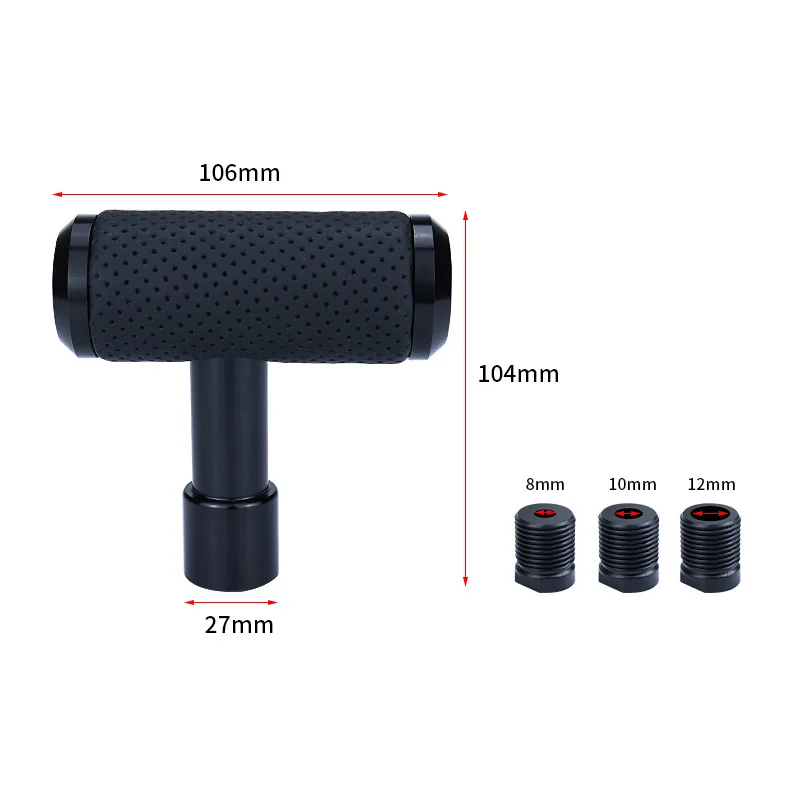 

Car Aluminum Manual Automatic Transmission Gear Shift Knob Shifter Head Stick Replacement Handle Lever MT AT