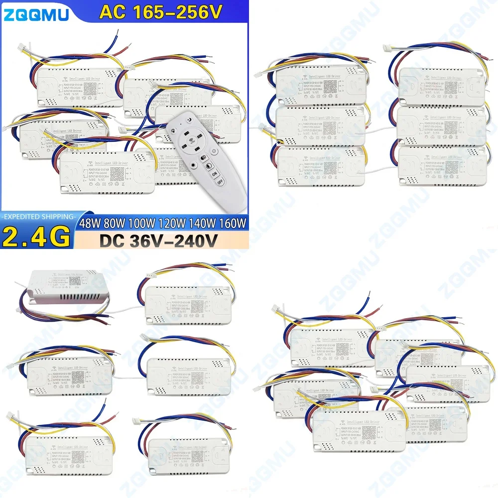

Smart LED Driver 12-24W 30-50W 40-60W APP Control 2.4G Long Distance Wireless Transformer for Ceiling Lamp Power Supply Dimmable