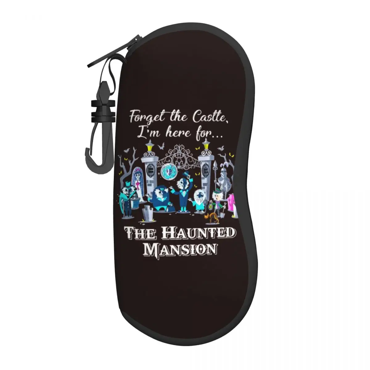 Custom Magic Kingdom Cute Forget Haunted Mansion Glasses Case Fashion Dread Manor Shell Eyeglasses Case Sunglasses Box