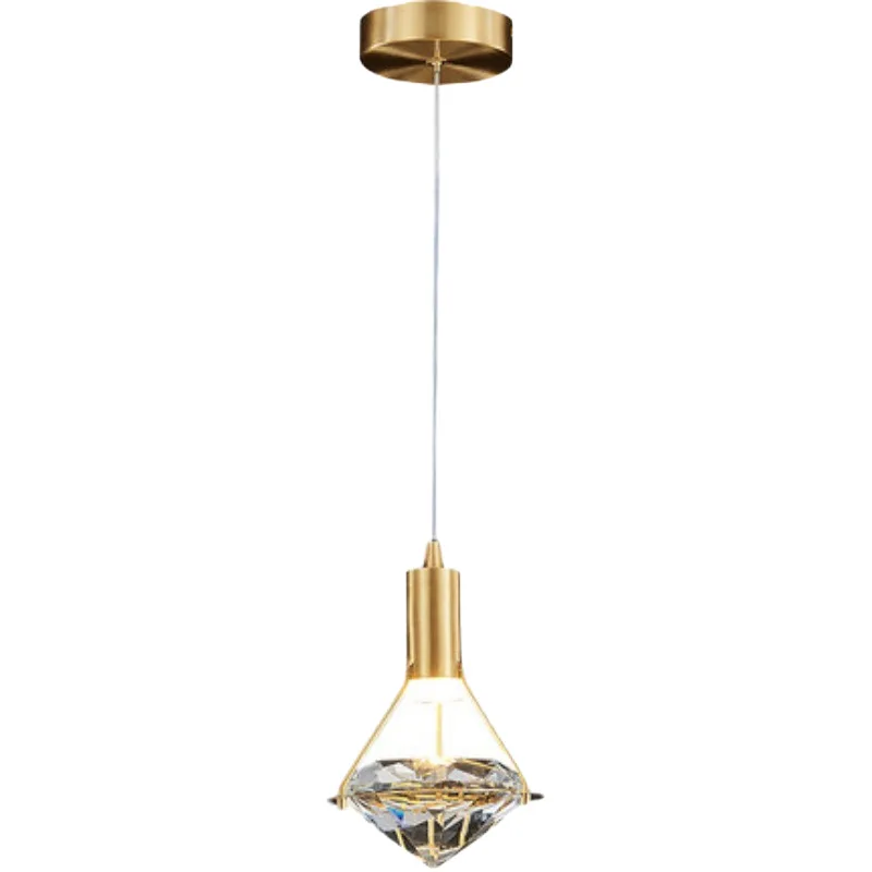 

Internet celebrity diamond crystal chandelier modern simple living room dining room chandelier entrance bedroom wall lamp bedsid