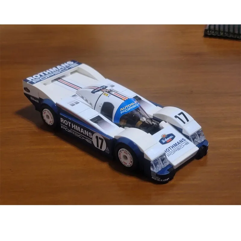 

MOC-190463 Классический культовый спортивный автомобиль, гоночный строительный блок, модель 203, детали MOC, креативный подарок на день рождения, игрушка для мальчиков и детей