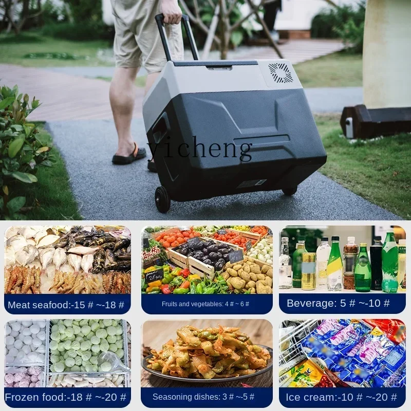 Car Refrigerator Compressor Refrigeration 12v24v Rod Small Refrigerator