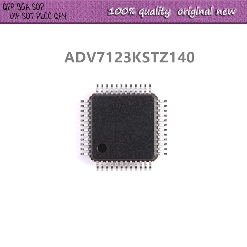 

5 шт./лот ADV7123 ADV7123KSTZ140 ADV7123KST QFP-48