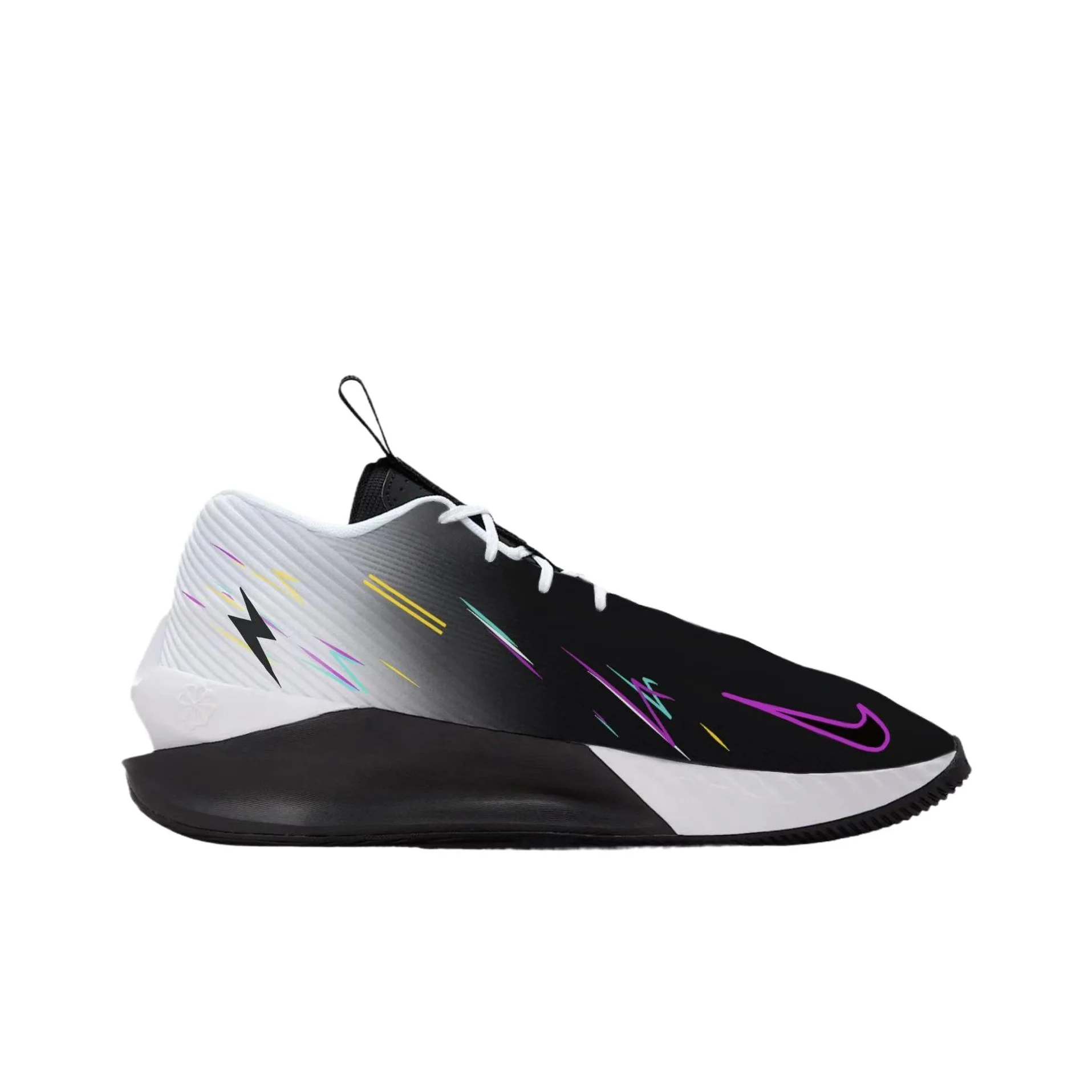 Nike G.T. Jump Academy Basketball Shoes Men's Mid Top Purple