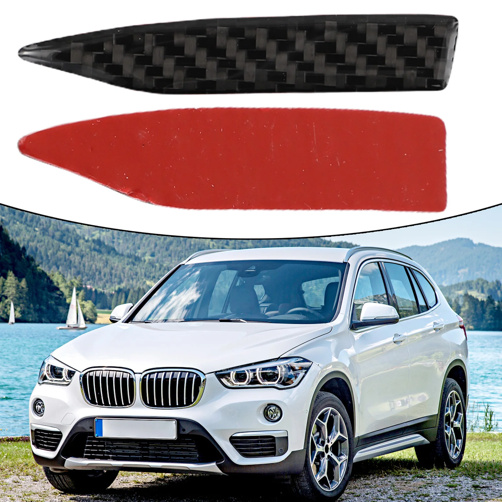 Accessories New Parts Perfect Rearview Mirror Protector Car Guard 2pcs Black Side Mirror Stickers Trim Auto Glossy