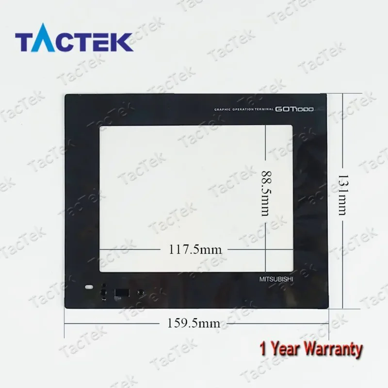 Touch Screen for GT1555-QSBD GT1555-QTBD GT1555-VTBD GT1555-QTBD-100   Overlay