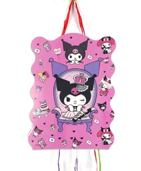 1pc Saniro Pinata Puppy Hello Kitty Kuromi Theme Birthday Party Toy Kids Favors Gift Events Party Decorations