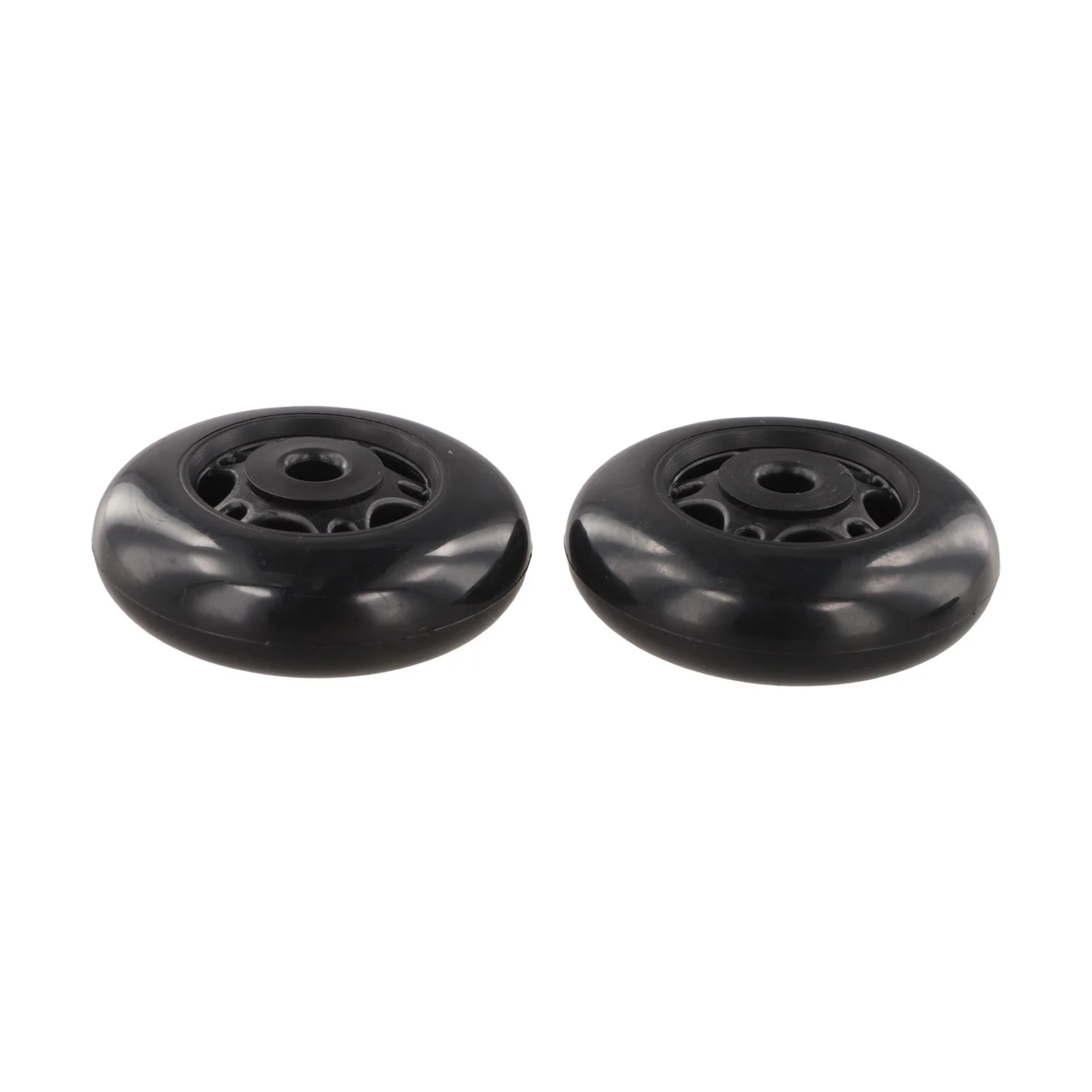 4 Pack Low Friction Wheels for Fitness Equipment Use on Treadmills For Exercise Bikes 70mm Dia 25mm Thick 8mm Bore