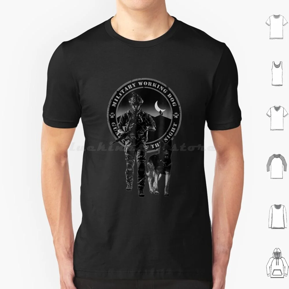 Camiseta militar de trabajo con perro, guardianes de la noche, hombres, mujeres, niños, 6xl, madre que Vintage, prometida, hijo para aspire Pit, julio de quién