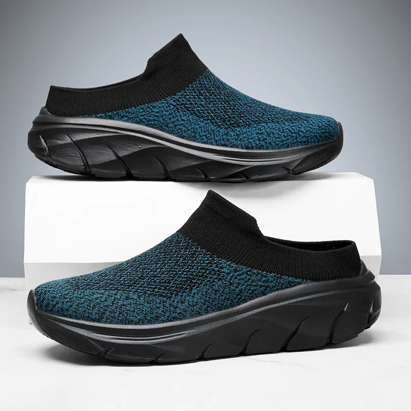 Pantofole da uomo 2025 estive traspiranti per la casa, pantofole da interno da uomo con suola spessa, scarpe da passeggio alla moda per coppie, Chanclas Hombre_voghion.com