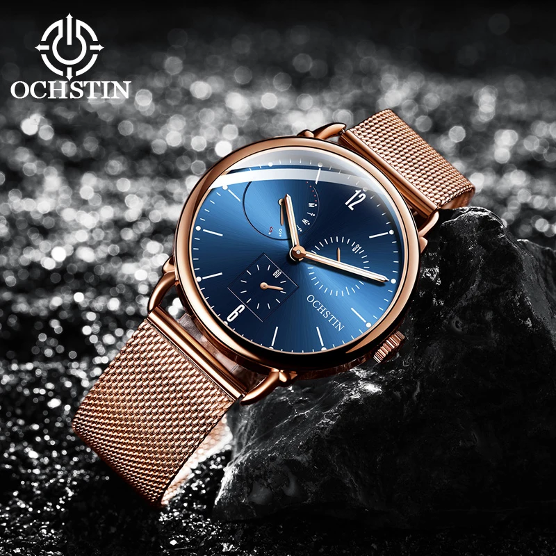 Ochstin-mariner série relógio para homens, relógio mecânico automático, movimento camelid, tendência de personalidade, modelos quentes, 2024