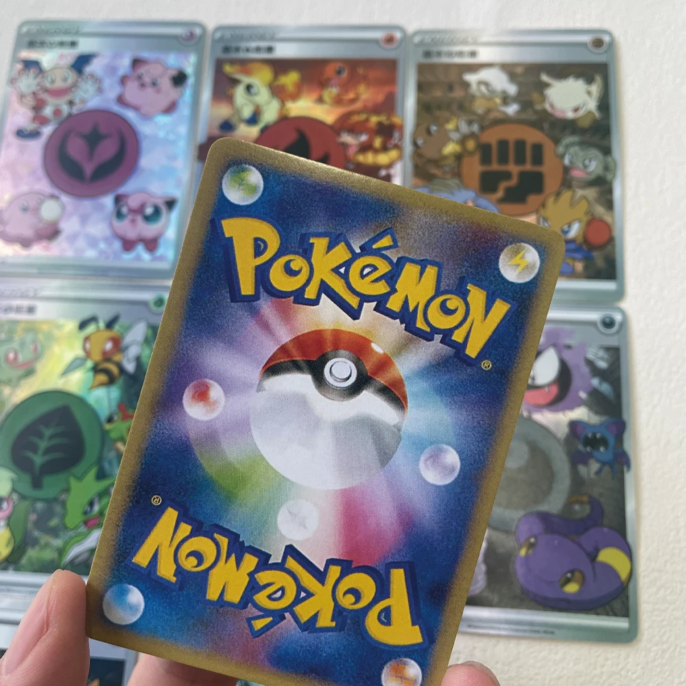 9 قطعة/المجموعة أنيمي DIY بطاقة الطاقة Charmander Bulbasaur السنجاب بطاقة فلاش لعبة كلاسيكية جمع بطاقات عطلة هدايا الطفل