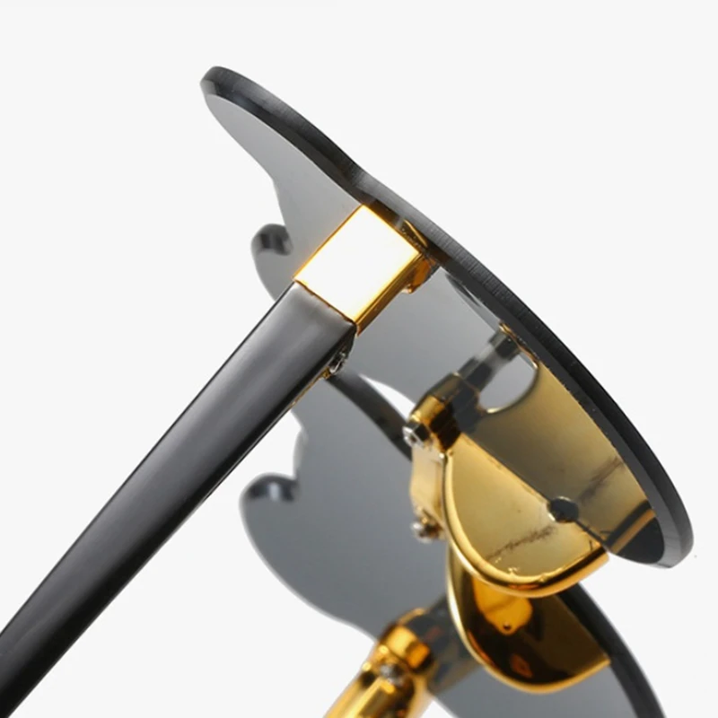 Óculos de sol infantil, anti-UV, moda moderna, popular, novo