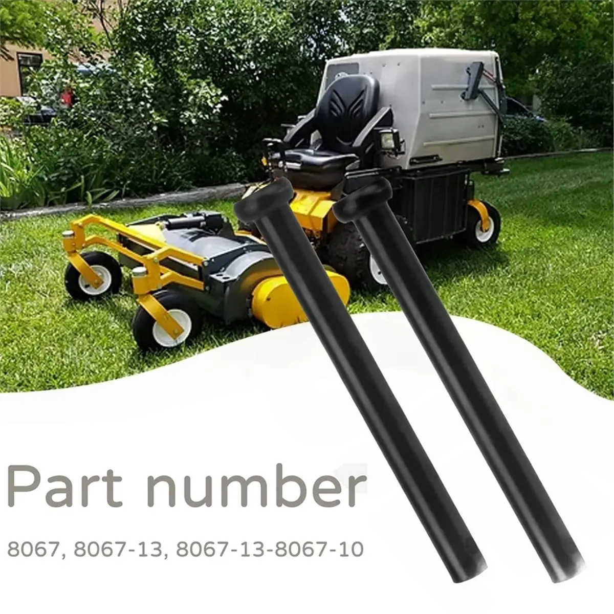 PHONE&GEAR 5 Pack Mower Deck Driveshaft Shear PIN 8067 8067-13 8067-13-8067-10 for Walker Mower