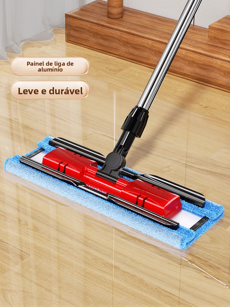 maryya-beautiful-flat-mop-for-home-use-tile-floor-cleaning-powerful-cloth-squeegee-large-size-clamp-mop-manual-cleaning-tool
