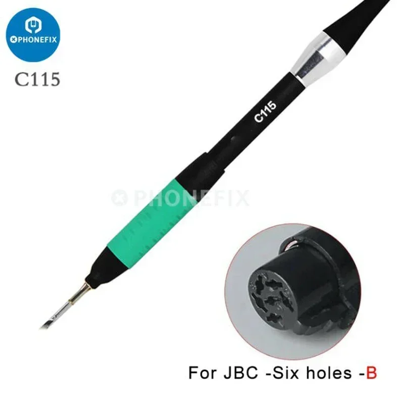 العالمي T245 T210 T115 سبيكة لحام مقبض ل JBC I2C SUGON Aifen محطة لحام أطراف لحام استبدال مقبض أدوات