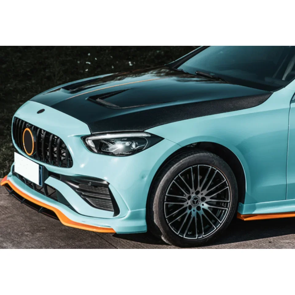 

Капот из углеродного волокна MRD для W206 C Class 2021-2023 для Mercedes Benz MBJ Style Regular Carbon