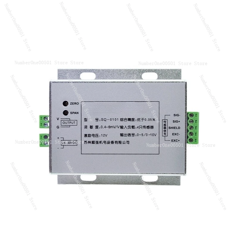 Analog Weight Transmitter 4 20mA Output 0 10mV Signal Amplifier Load Cell