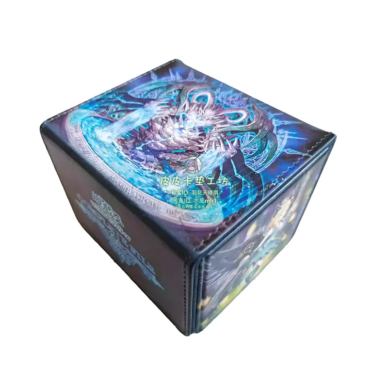 

Yu-Gi-OH! Munin the Runick Wings Munin the Runick Wings DIY leather card box Anime Game Collection Card Storage Box