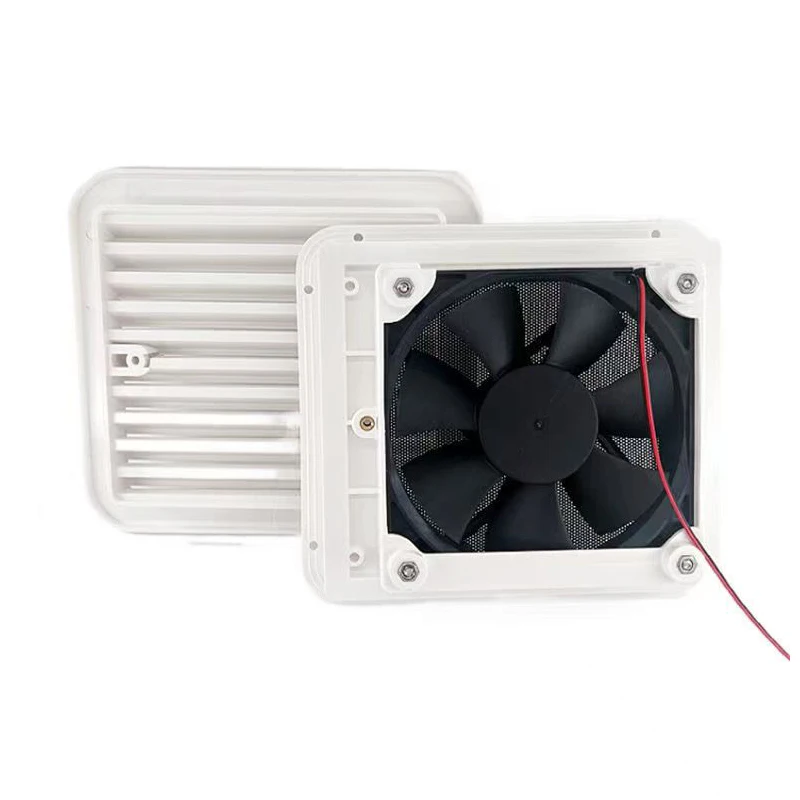12V Caravan RV Fans Fridge Air Vent Side Exhaust Fans Camper Car Ventilation Exhaust Fans Accessories For RV Trailer Caravan