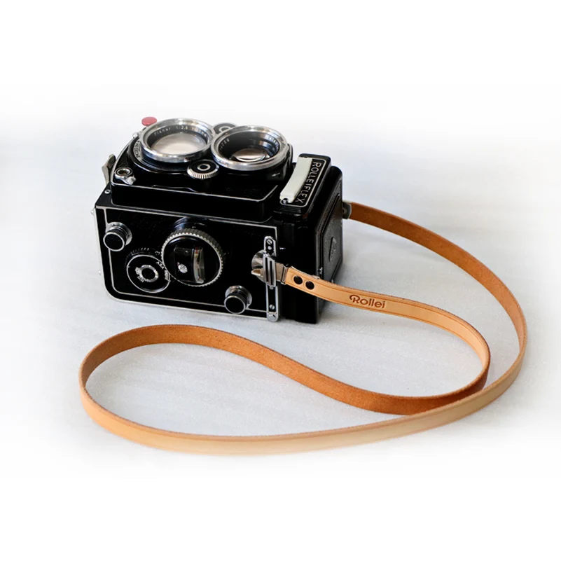 Genuine Leather Neck Shoulder Strap for Rollei Rolleiflex 3.5F 3.5E 3.5T 3.5C 2.8F 2.8E