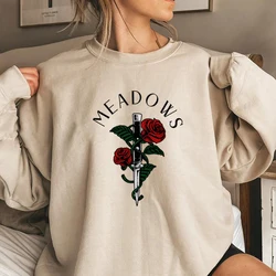 Unisex Zade Meadows moletom, Run Little Mouse Hoodie, Suéter Harajuku, Adeline Jumper, Romance escuro retro, Book Lover Sweatshirts