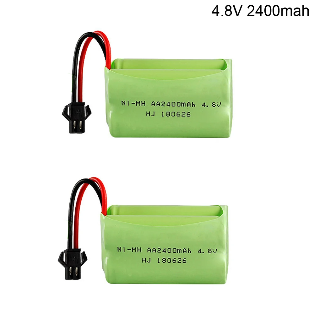 4.8V 2400mAh NIMH Battery SM Plug for RC toys car electric lighting security facilities 4*AA NI-MH battery RC TOYS battery group