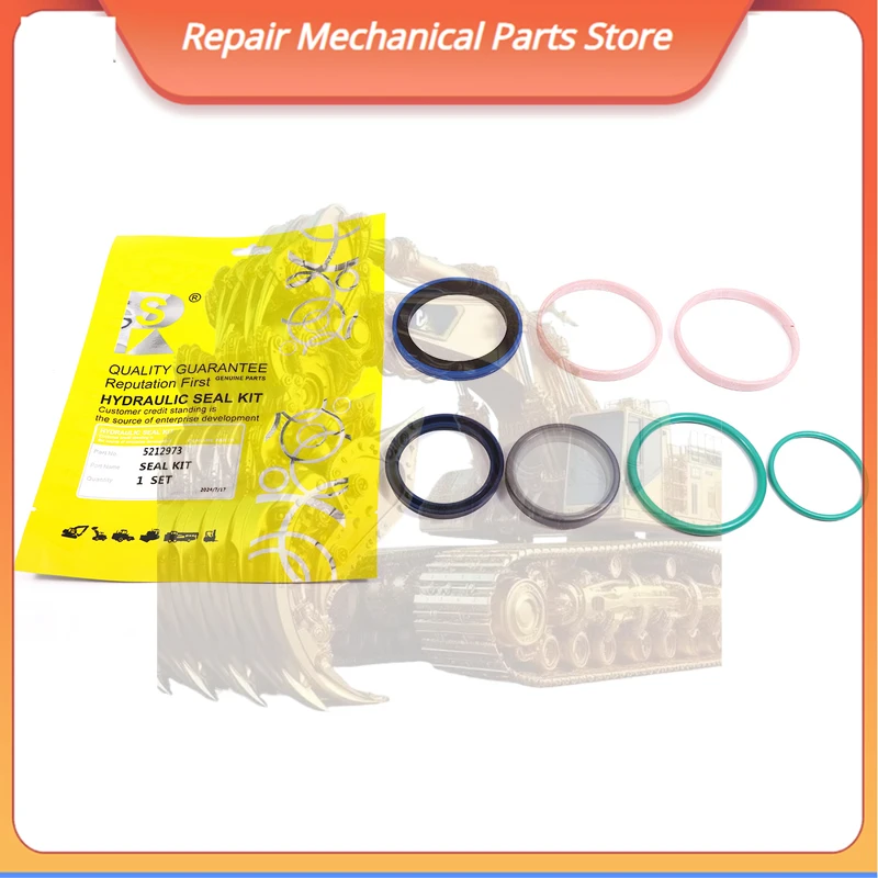 

Standard Size Kit 521-2973 5212973 Excavator Seal Kit For Cat 416f 420f 422f 428e 430f 432f Construction Machinery Parts