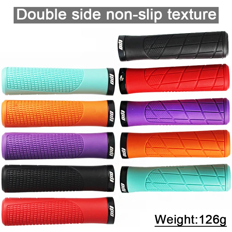 ODI Bike Grips Lock on Bicycle Handlebar Grips Soft Rubber Bike Handle Integrated MTB Grip Cover Bike Accessories