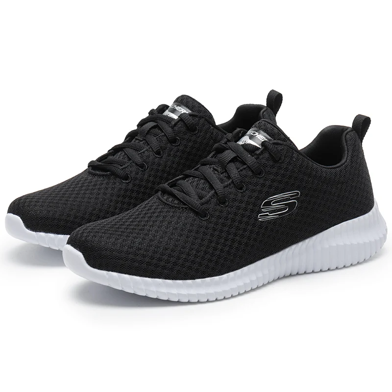 

Женские повседневные кроссовки на шнуровке Skechers, модные и удобные кроссовки 8730031-Bkw