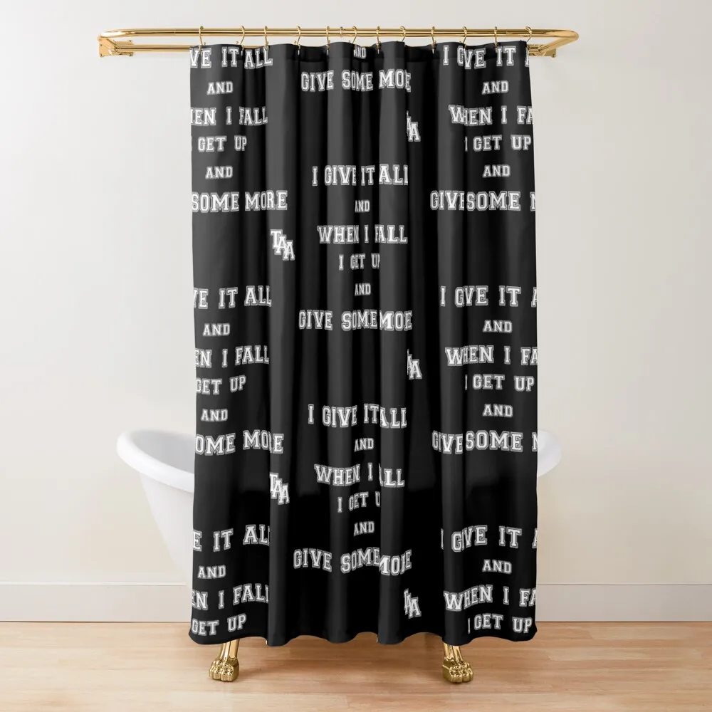 

TAA - Give It All Shower Curtain For Bathroom Anti-Mold Waterproof Shower Transparent Bathroom Shower Bathroom Box Curtain