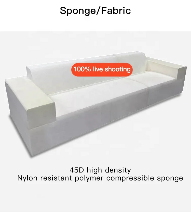 Wholesale Price Vacuum Compressed Modular Couch Living Room Sofa Set Sponge Sofa in Box