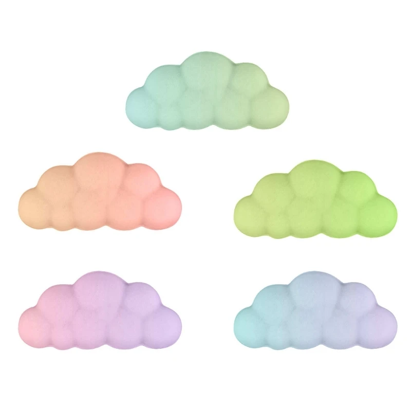 Simpatico e comodo poggiapolsi per mouse pad a forma di nuvola per lunghe ore di gioco