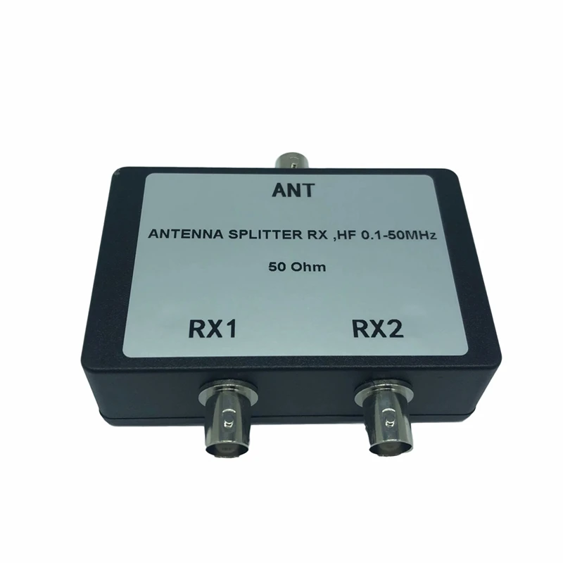Antenna Splitter Rx Hf 1-50 MHz ANTENNA SPLITTER RX HF 1-50 MHz Satellite Coax Cable Signal Splitter-A69M
