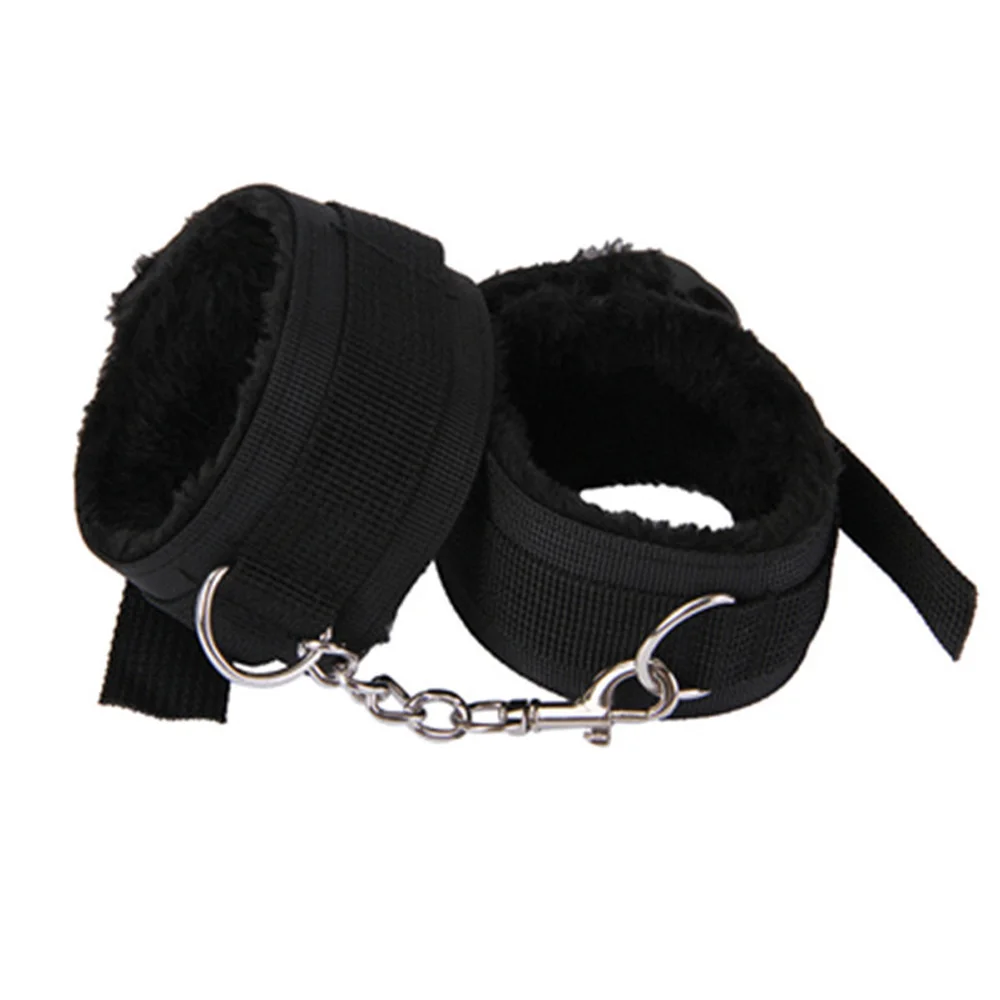 Adjustable Sexy Plush Handcuffs Women Ankle Cuff Bracelet Cosplay Fetish Sex Toys Accessories Bdsm Adult Game Toys Supplies