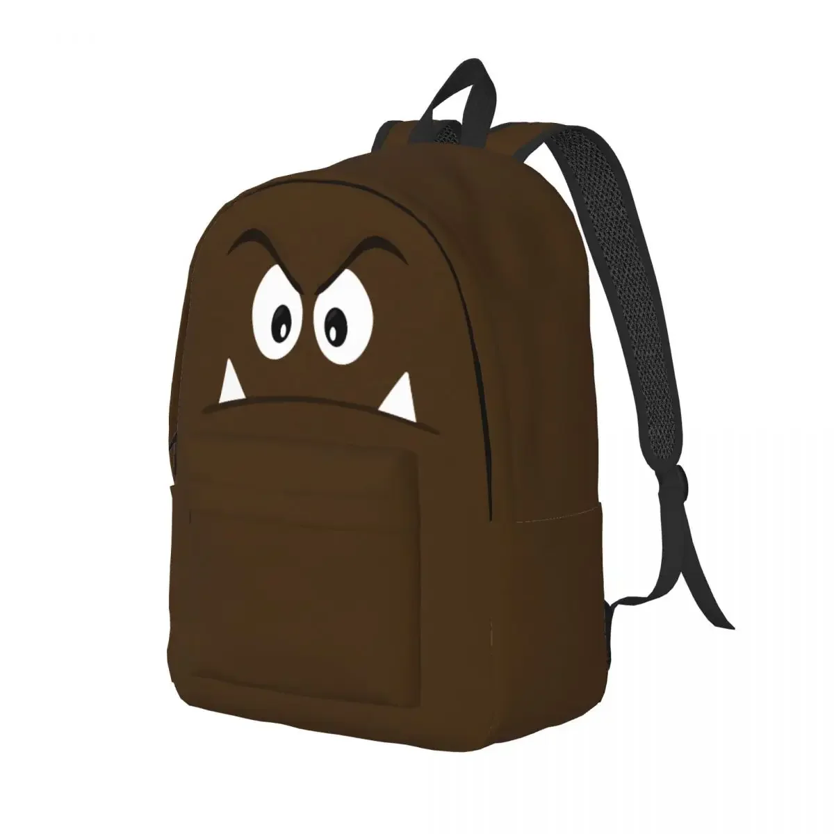 Goomba Face Game for Men Women Student School Bookbag Daypack Middle High College Gift