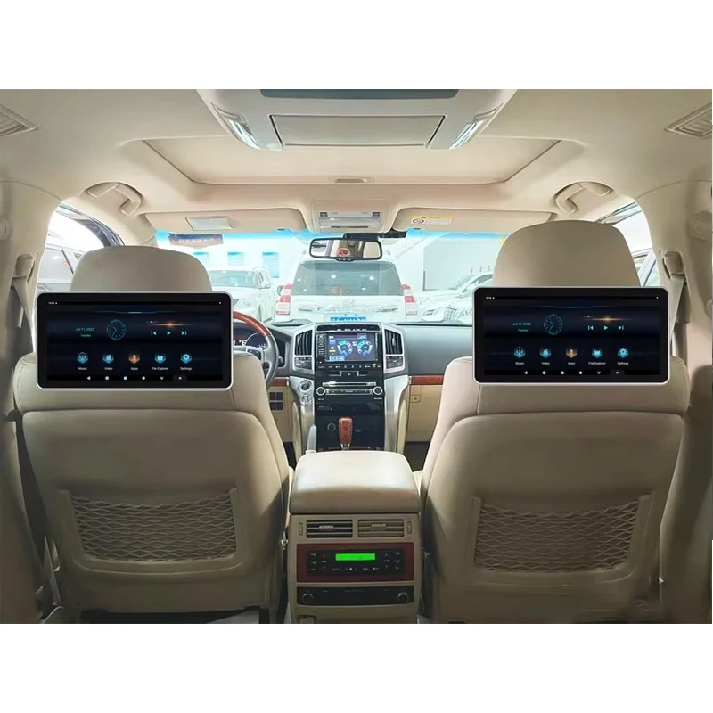

Car Seat TV LC300 Car Headrest Wholesale Land Cruiser Headrest 12.3 "Headrest Android Display