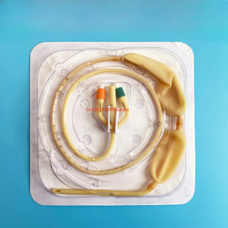 Disposable Three Chamber Double Gastric  Sterile Latex Two Latex Gastric Tube Hemostatic Balloon